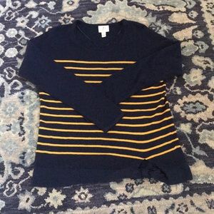 Striped long sleeve shirt